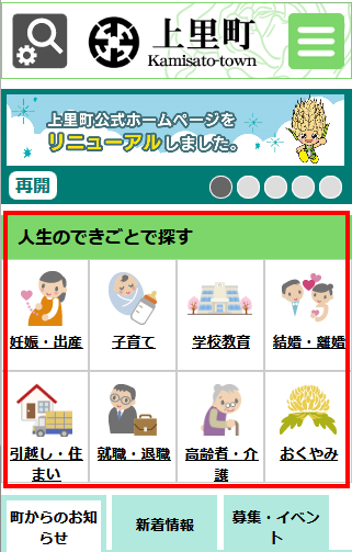人生のできごとの画像
