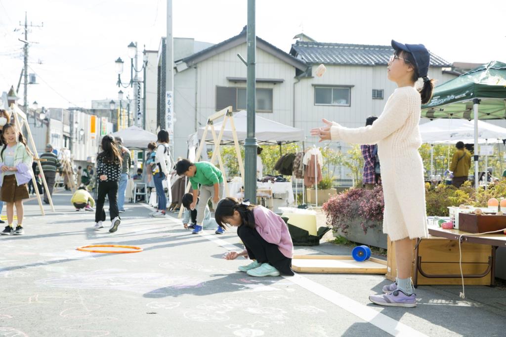 社会実験の様子