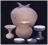 画像：古墳時代後期の土器（須恵器） 