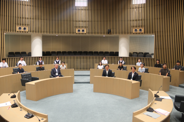 令和8年度上里町立小中学校児童生徒との町長意見交換会