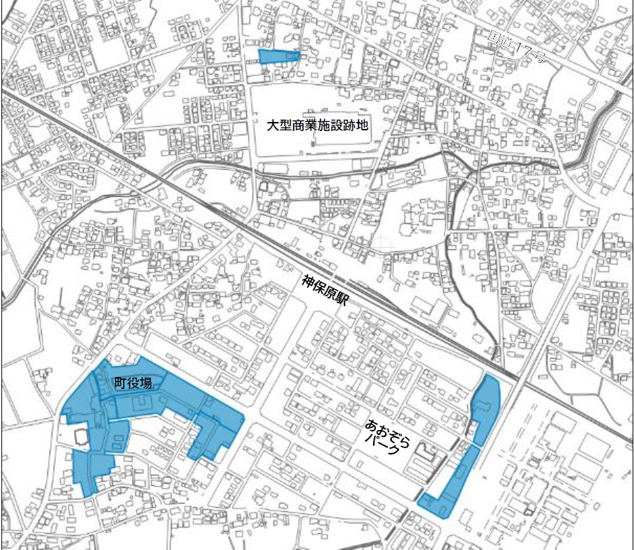 新規供用開始区域図