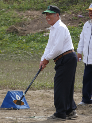 グラウンドゴルフ大会写真